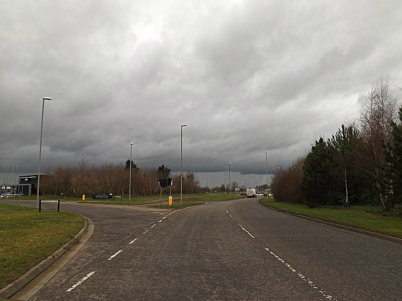 File:Cambourne Road, Cambourne - geograph.org.uk - 3794778.jpg