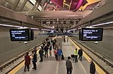 Platforma stanice Capitol Hill v den zahájení 19. března 2016 - 01.jpg