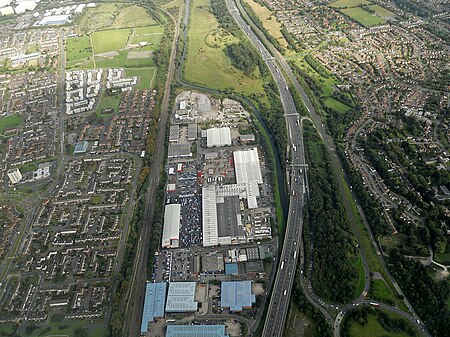 Castle Bromwich Aerial View