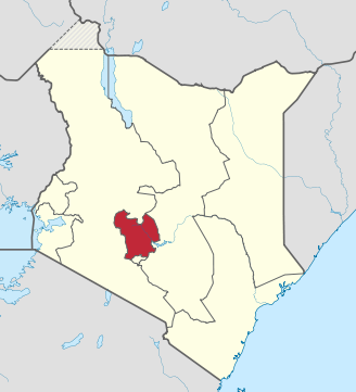 Lage von Central/Kati in Kenia