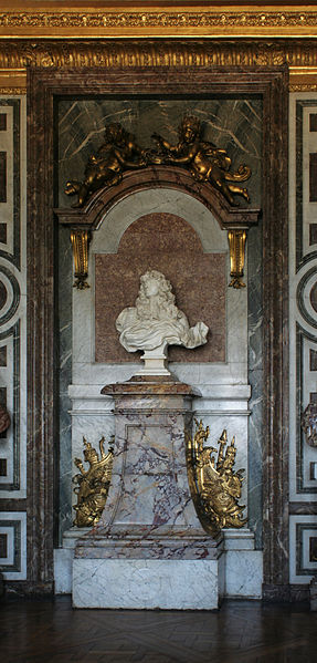 File:Château de Versailles, salon de Diane, buste de Louis XIV, Bernin (1665) 01.jpg