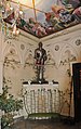 Trompe-l'œil di pareti e soffitti architettonici, Ingresso alla biblioteca del castello Thal, di Rainer Maria Latzke
