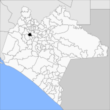 Chicoasen itt: Chiapas.svg