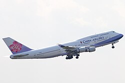 China Airlines B747-400