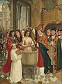 Крштевањето на Хлодовик, слика околу 1500
