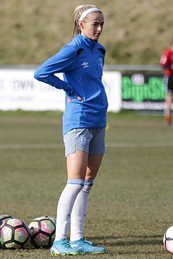 Chloe Kelly Lewes FC Women 0 Everton Ladies 6 FAC 6th Rd 18 02 2018-42 (25494380417) (cropped).jpg