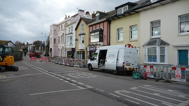 File:Christchurch Bridge Street road works 3.JPG