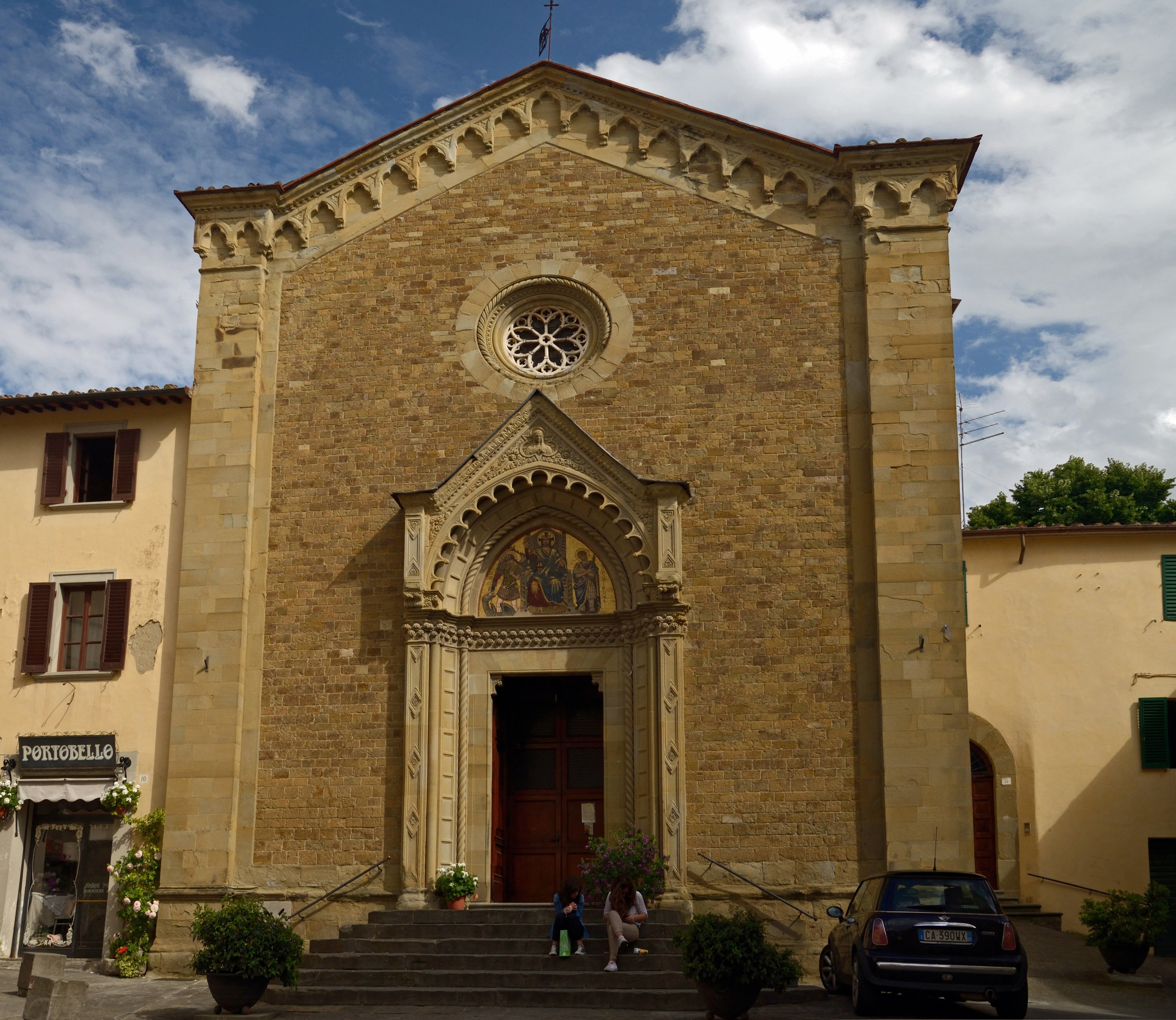 Teatro Virginian Map Theater Arezzo Tuscany Italy