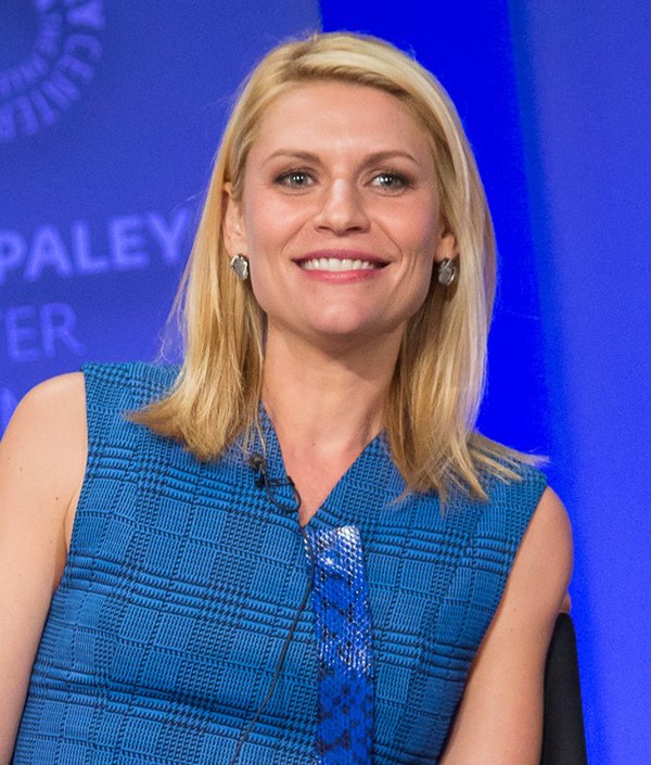 Claire Danes portrays series lead character Carrie Mathison