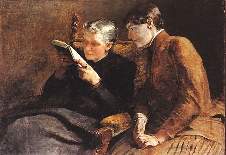 The Readers (1886) Clara von Rappard - Die Lesenden, 1886.jpg