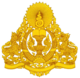 Guvernul Coaliției Democratice Kampuchea - Stema