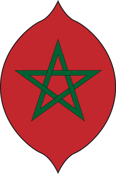 File:Coat of arms of Morocco (Protectorate).svg