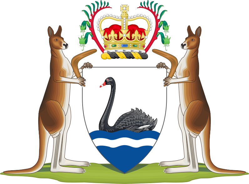 File:Coat of arms of Western Australia.svg