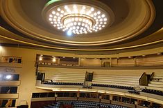 A view of the chandalier in the main auditorium Coliseu do Porto in 2016 (4).jpg