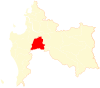 Umístění obce Nacimiento v regionu Bío Bío