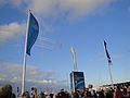 The 2011 Red Arrows display to mark the start of Cowes Week. They are viewed from Cowes Parade.