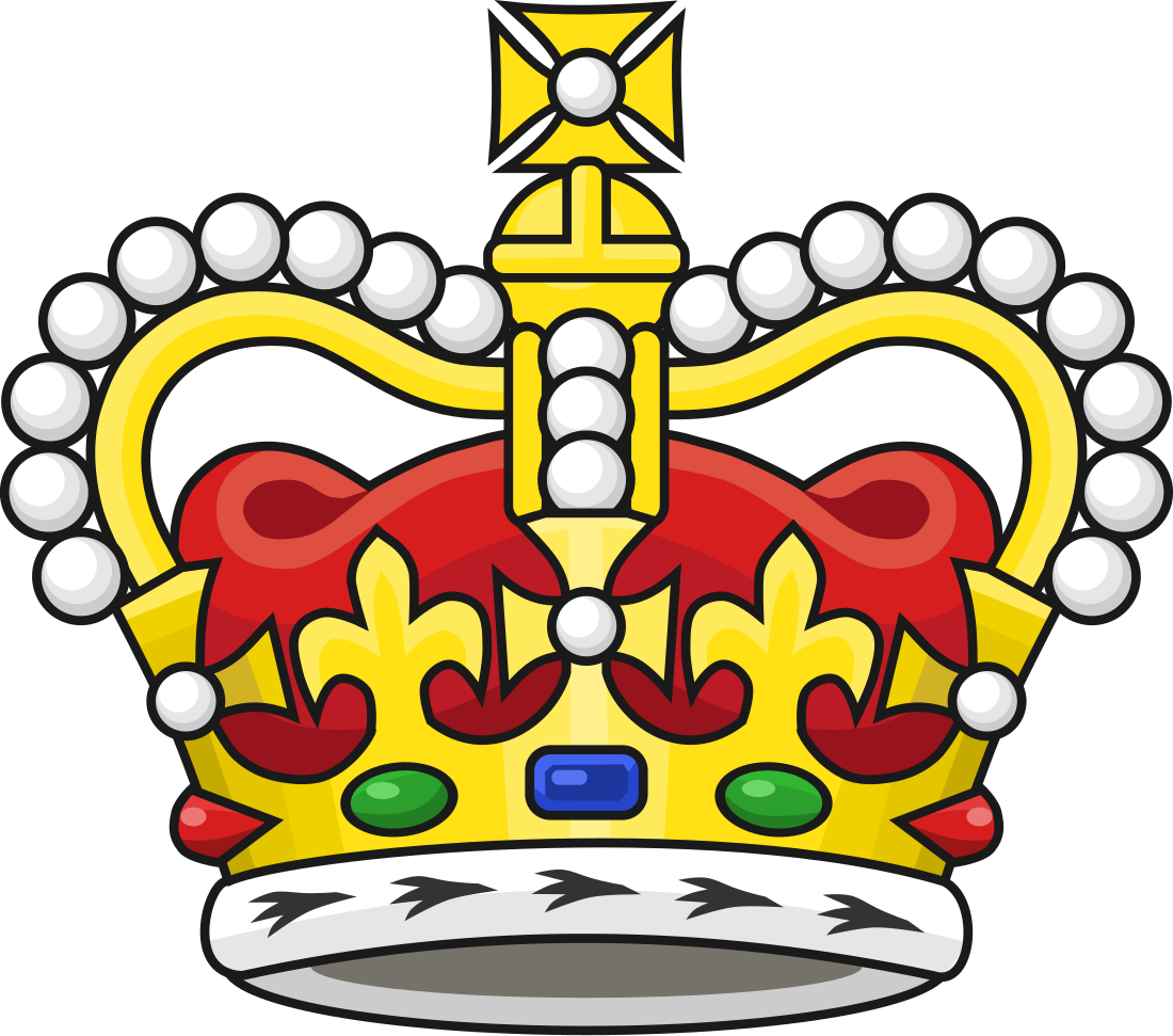 File:Crown of Saint Edward.svg