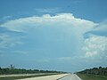 Cumulonimbus capillatus incus