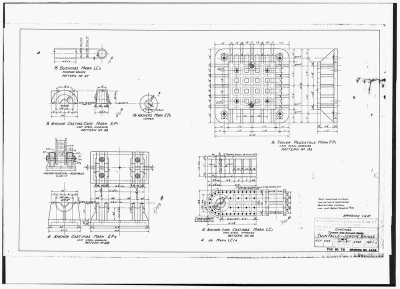 File:DETAIL OF CASTINGS. - Twin Falls-Jerome Bridge, U.S. Highway 93 Spanning Snake River, Twin Falls, Twin Falls County, ID HAER ID,42-TWIFA,1-31.tif