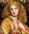 Helena de Troia (Dante Gabriel Rossetti, 1863, Museo Kunsthalle, Hamburgo)