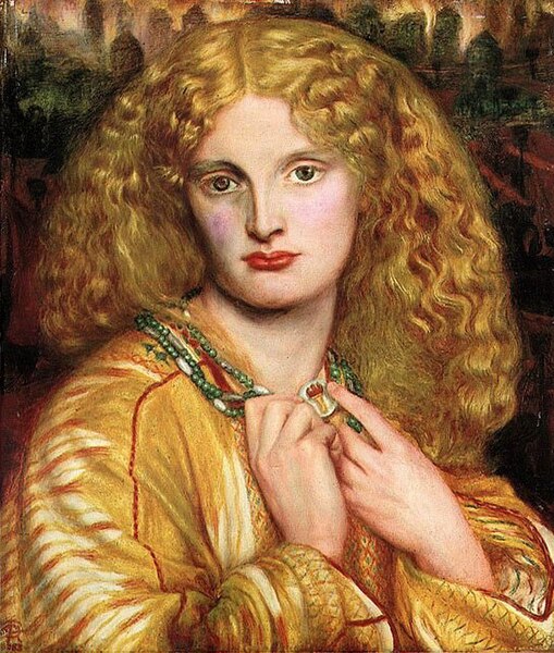 File:Dante Gabriel Rossetti - Helen of Troy.jpg