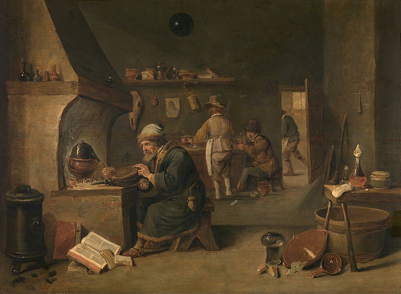 Fichier:David Teniers de Jonge - Alchimist (KMSKA).jpg