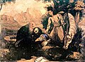 Смъртта на Крали Марко, от Новак Радонич (1848)