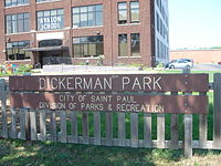 Dickerman Park sign.JPG