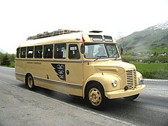 A Dodge 100 converted into a bus in Finland