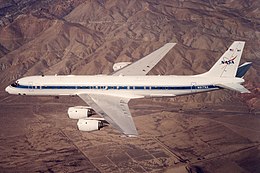 Douglas DC-8 72 Airborne Laboratory in flight.jpg