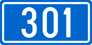 <span class="mw-page-title-main">D301 road</span> Road in Croatia
