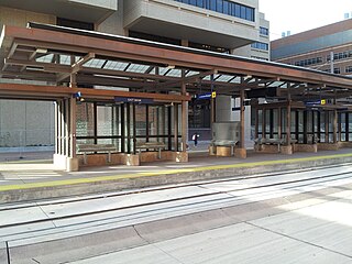 <span class="mw-page-title-main">East Bank station</span> Light rail station in Minneapolis, Minnesota