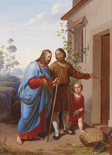 File:Edouard von Engerth (cricle) Christus ist willkommen.jpg