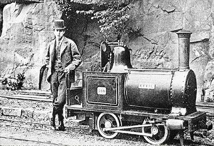 Locomotive Effie on Sir Arthur Heywood's Duffield Bank Railway
