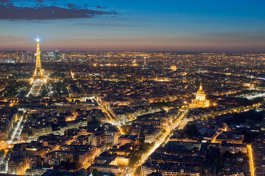 Eiffel Tower from the Tour Montparnasse, 1 May 2012 N2.jpg
