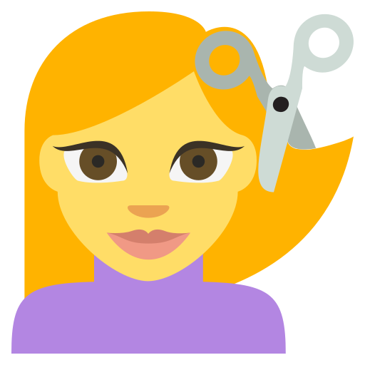 File:Emojione 1F487.svg