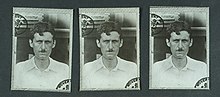 Thumbnail for File:Eric Blair (George Orwell) from his Metropolitan Police file.jpg