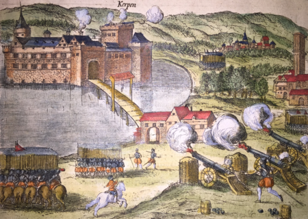 Eroberung der Burg Kerpen durch die Spanier 1579