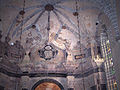 Star-shaped vault of the chancel