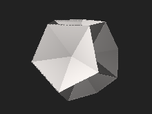 A 3D model of an excavated dodecahedron. Excavated Dodecahedron.stl