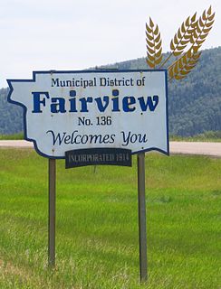 Municipal District of Fairview No. 136 Municipal district in Alberta, Canada