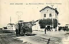 CALUIRE - Les Marronniers - Terminus du Tramway