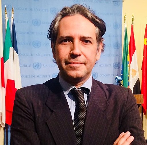 Felipe Machado na ONU em 2017 Closeup