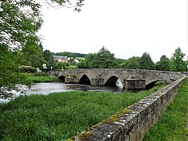 Pont Roby, even ten zuiden van Felletin