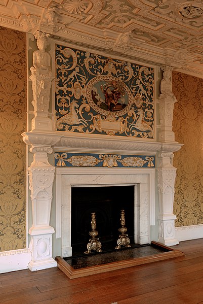 File:Fireplace and over mantel.jpg