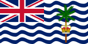 The flag of the British Indian Ocean Territory