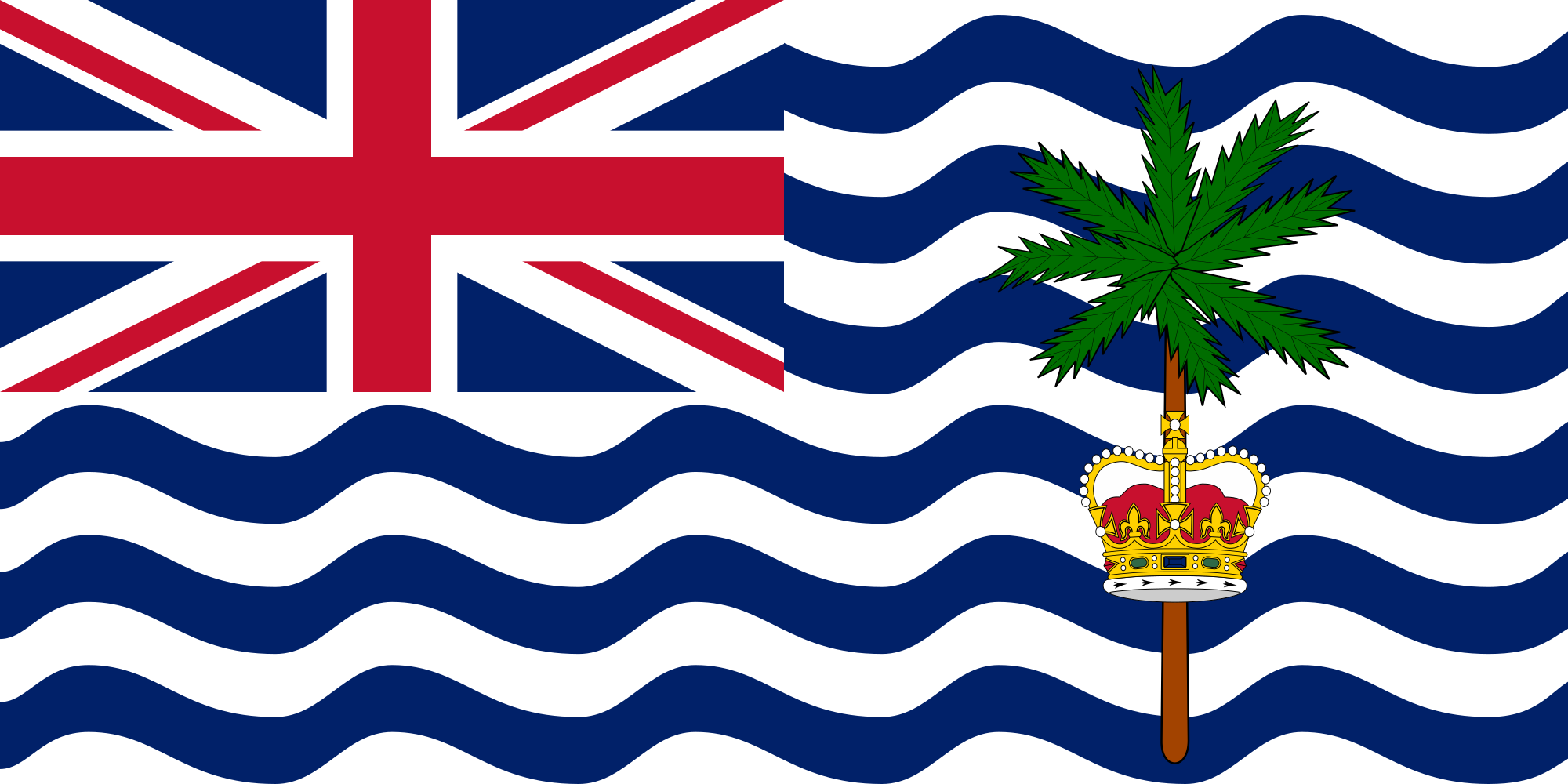 Datei Flag Of The Commissioner Of The British Indian Ocean Territory Svg Wikipedia