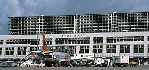 Flughafen Stuttgart: Lage, Verkehrsanbindung, Geschichte