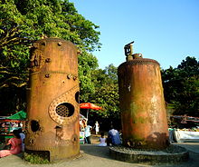 Steam Boilers in Fort Kochi Beach Fort kochi steam boilers.jpg