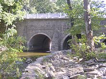 Historic Frankford Avenue Bridge over the Pennypack in Holmesburg